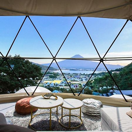 Mt,Fuji Glamping Terrace Minenohana - Vacation Stay 35711V Fujikawaguchiko Ngoại thất bức ảnh