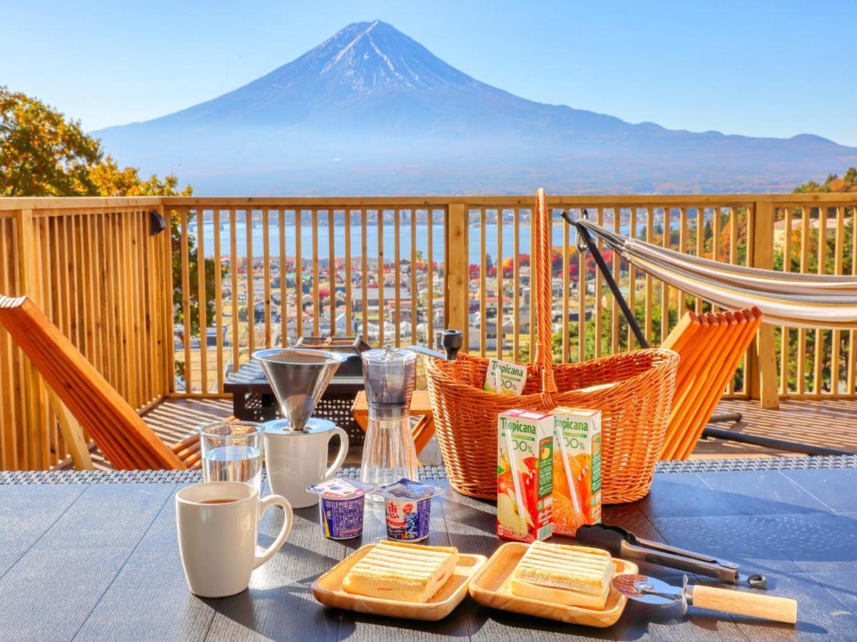 Mt,Fuji Glamping Terrace Minenohana - Vacation Stay 35711V Fujikawaguchiko Ngoại thất bức ảnh
