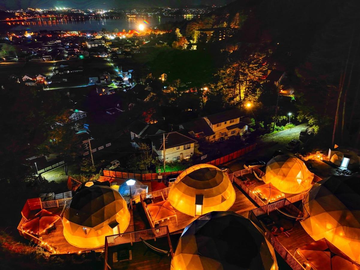 Mt,Fuji Glamping Terrace Minenohana - Vacation Stay 35711V Fujikawaguchiko Ngoại thất bức ảnh
